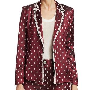 Rag and Bone Wine Bonnie  blazer, size 2